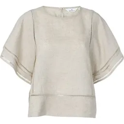 Basic Apparel Basic Apparel Carina, Sommer-Bluse aus Leinen und Ecovero – Produktbild 1 von 1