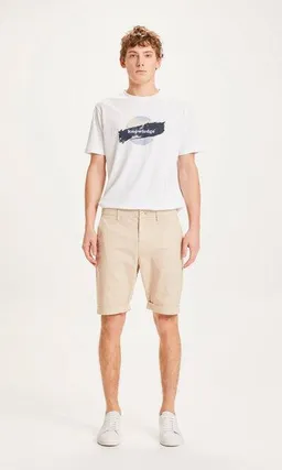 KnowledgeCotton Apparel KnowledgeCotton Apparel Shorts - CHUCK regular chino poplin shorts – Produktbild 1 von 1