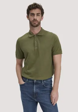 hessnatur hessnatur Piqué Polo Regular aus reiner Bio-Baumwolle – Produktbild 1 von 1