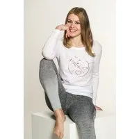 YogiLiebe Yoga Damen Longsleeve "YogiLiebe" Bio-Baumwolle – Produktbild 1 von 1