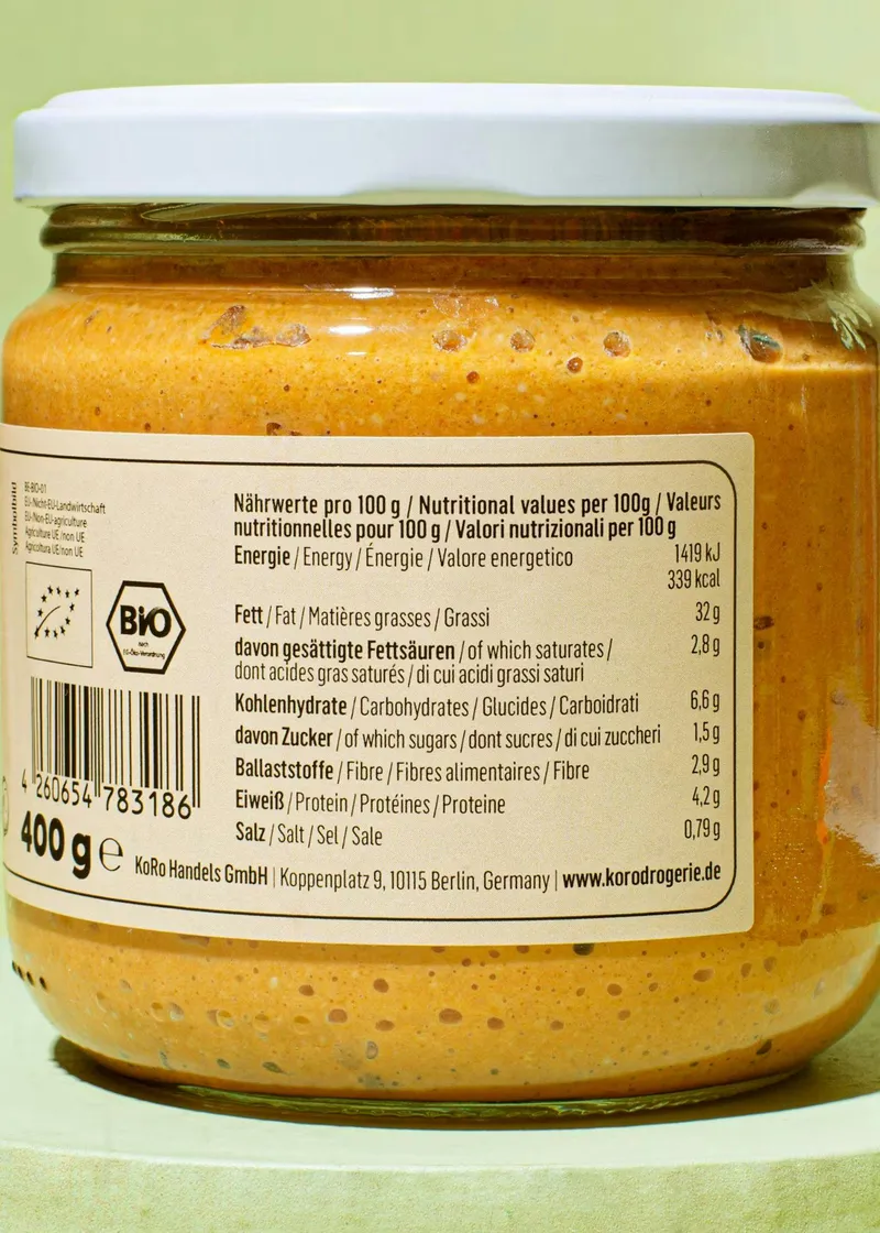 KoRo Bio Kichererbsen Aufstrich 380 g – Produktbild 4 von 5