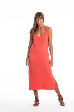 RAVENS VIEW IBIZA RAVENS VIEW IBIZA Damen vegan Kleid Demi Radiant Red – Produktbild 1 von 1
