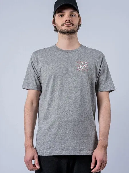 FANTASTIC REALITY STUDIOS Fantastic Reality Studios Slash T-Shirt – Bio-Baumwolle, Unisex, Grau, – Produktbild 2 von 4