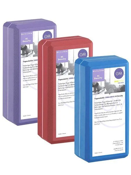 AKO Yoga AKO Yoga Yoga Block, Rot, – Produktbild 3 von 4
