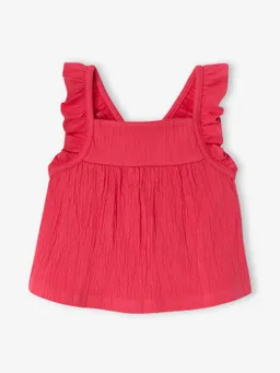 Vertbaudet Baby Top mit Rüschen-Trägern und Rückenausschnitt – Produktbild 1 von 1