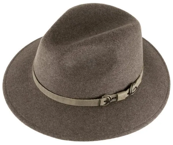 Alpenleder Alpenleder Filzhut SIENA, Saddle brown, – Produktbild 2 von 5