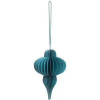 Tranquillo Papieranhänger PETROL HUMMING - blau – Produktbild 2 von 3