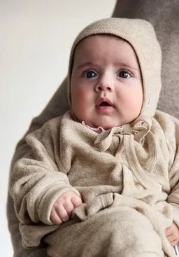 hessnatur hessnatur Häubchen Wollfrottee aus reiner Bio-Merinowolle – Produktbild 1 von 1