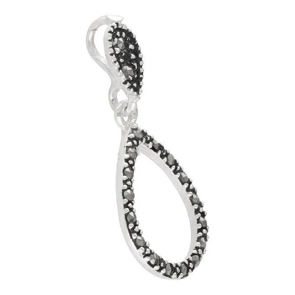pakilia pakilia Silber Kette Regentropfen Fair-Trade und handmade – Produktbild 3 von 4