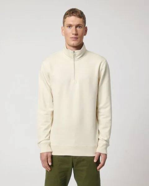 Kultgut Biofair - Softer gemütlich-weicher Pullover mit Zip / Kultgut, Natur, – Produktbild 2 von 4