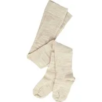 grödo Kinder Strumpfhose Bio-Schurwolle Bio-Baumwolle hellbraun-melange Gr. 1-2 – Produktbild 1 von 1