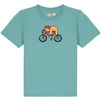 watabout kids watabout.kids T-Shirt Kinder Sloth, Teal monstera, – Produktbild 1 von 1