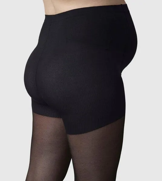 Swedish Stockings Swedish Stockings Amanda Maternity Strumpfhose, 20 Den, Schwarz, – Produktbild 4 von 4