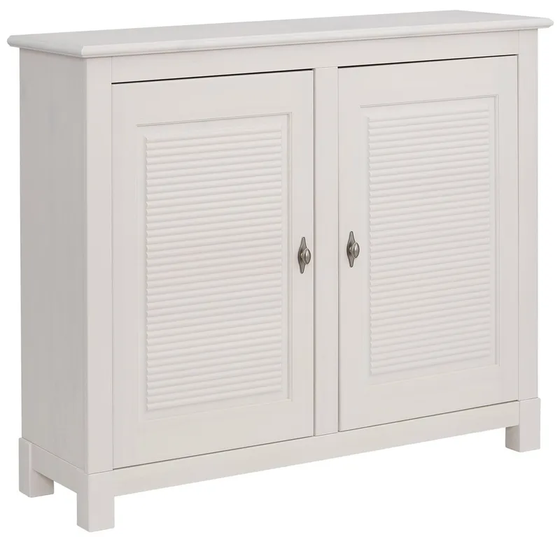 OTTO home Kommode Rauna, Breite 118 cm, aus massiver Kiefer, FSC®-zertifiziert, Weiß, – Produktbild 1 von 5