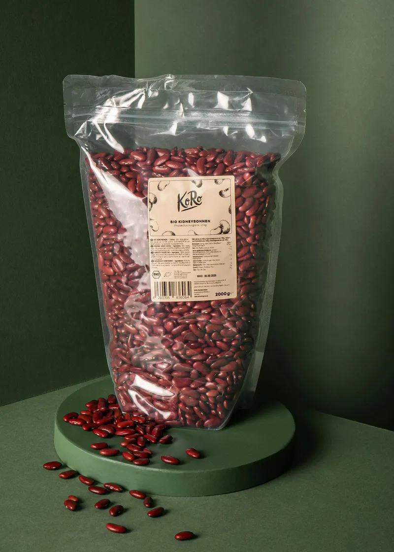 KoRo Bio Kidneybohnen 2 kg – Produktbild 2 von 5