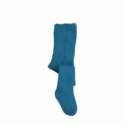Walkiddy Baby Fleece-Socken GOTS zertifiziert Bio-Baumwolle Türkis-Dunkelblau warm weich innen geraut elastisch – Walkiddy – Produktbild 1 von 1