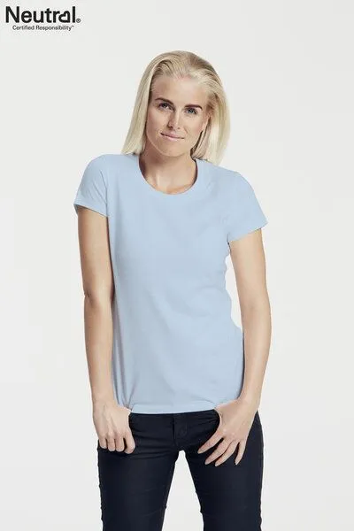 Neutral® - 3FREUNDE Neutral® - 3FREUNDE Frauen Fit T-Shirt, Hellblau, – Produktbild 4 von 4