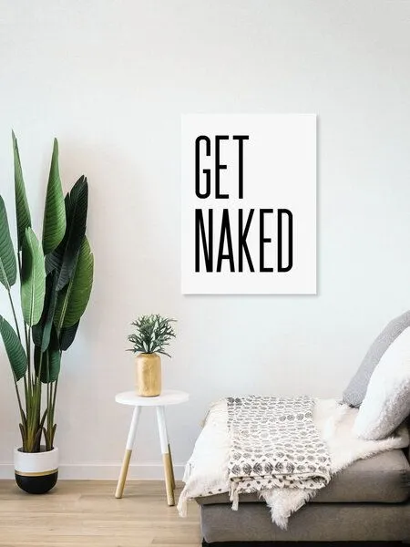 Photocircle Photocircle Poster / Leinwandbild - Get Naked No8 – Produktbild 4 von 4