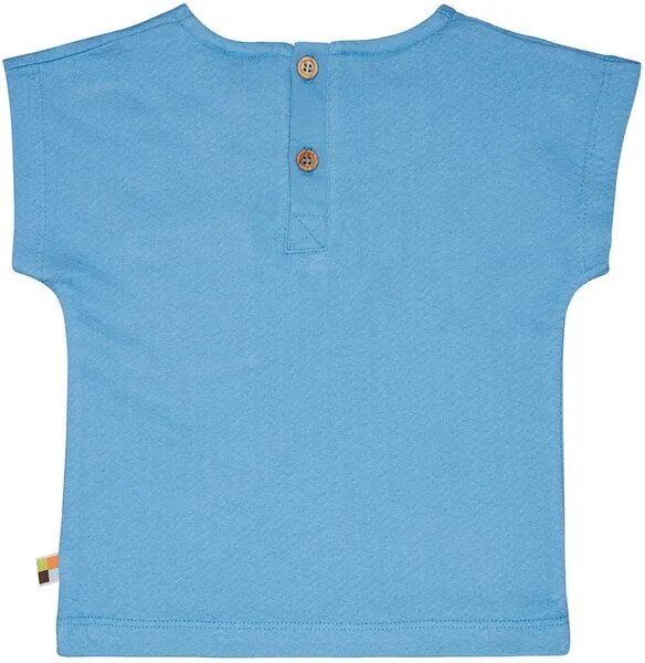 loud + proud loud + proud Babys & Kinder Blusenshirt aus Musseline Jersey, GOTS-zertifiziert, Basin(blau), – Produktbild 1 von 2