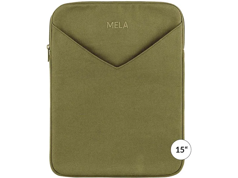 MELA MELA Laptophülle SUMIT, Olivgrün, – Produktbild 1 von 4