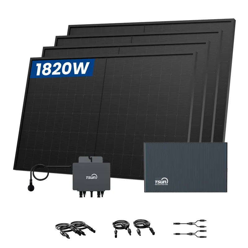 TSUN TSUN DCU2000Lite Batteriespeicher für Balkonkraftwerke, mit 4 x 455W Bifaziale Solarmodule - 2kWh / Standardversand – Produktbild 1 von 1