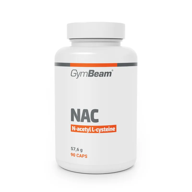 GymBeam GymBeam NAC (N-Acetyl L-Cystein) 90 Kapseln – Produktbild 1 von 1