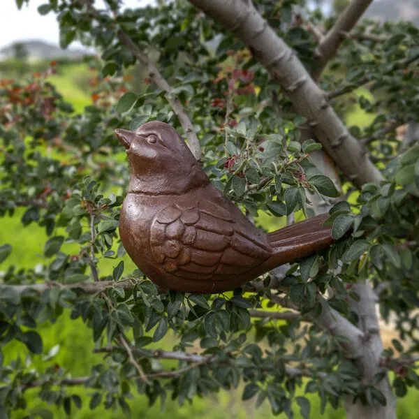 Mitienda Shop Mitienda Shop Mexikanische Dekofigur Vogel aus Ton, Braun, – Produktbild 3 von 4