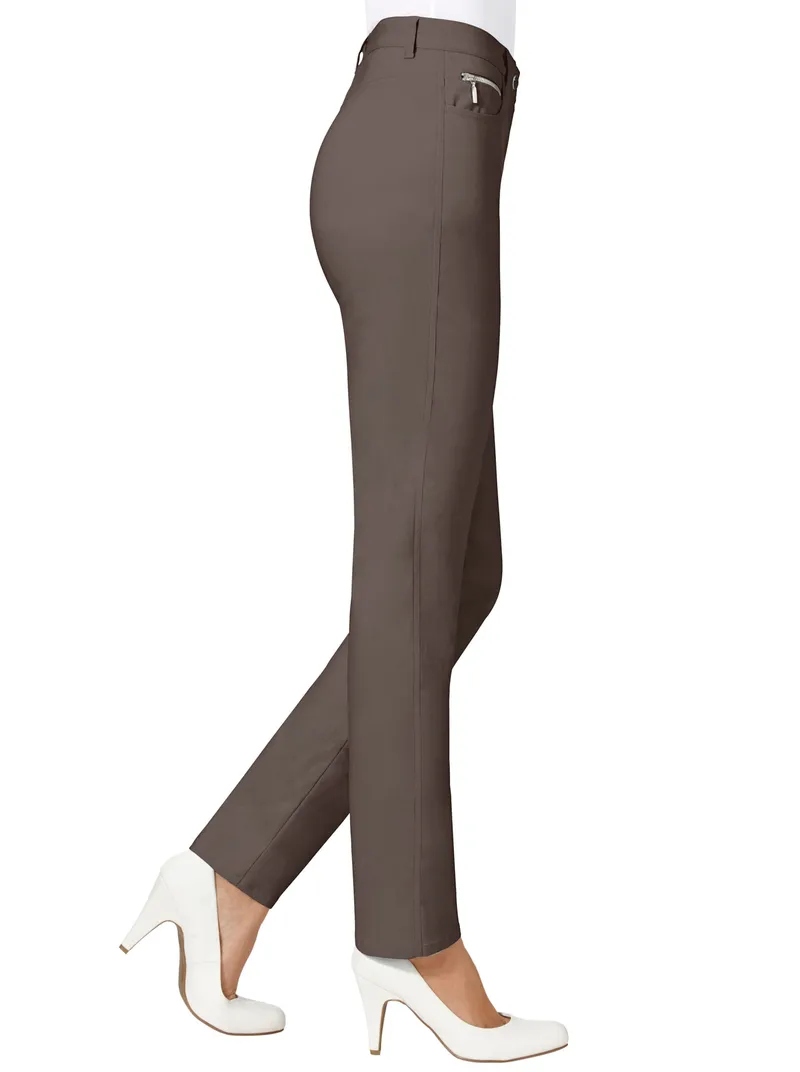 Stehmann Comfort line Stretch-Hose, Taupe, – Produktbild 2 von 3