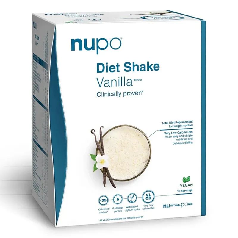 Nupo Nupo Diet Shake - Vanilla 10 Portionen – Produktbild 1 von 1