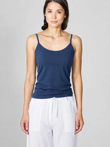 HempAge HempAge Trägertop Hanf/Biobaumwolle, Navy (blau), – Produktbild 2 von 4