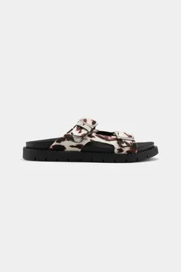 Zèta Zèta Herren vegan Sandalen Praia Cow Print Strand – Produktbild 1 von 1