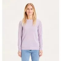 KnowledgeCotton Apparel KnowledgeCotton Apparel Basic Pullover MYRTHE aus Tencel, Lila (pastel lilac), – Produktbild 1 von 1