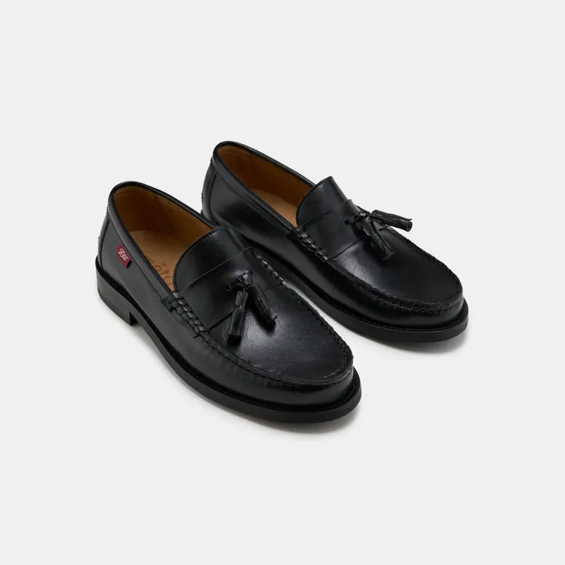 Zèta Zèta Herren vegan Loafers Unisex Minho Schwarz, Schwarz, – Produktbild 2 von 2