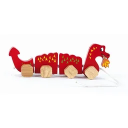 El Puente El Puente Ziehtier "Drache" | Fair Trade & Handmade aus Sri Lanka – Produktbild 1 von 1