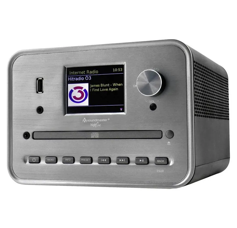 Soundmaster Soundmaster Kompaktanlage ICD1050 schwarz – Produktbild 4 von 6