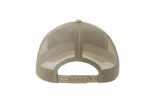 Atlantis Headwear Atlantis Headwear Damen / Herren Netz Cap kombiniert mit Wildlederoptik, Stone, – Produktbild 4 von 4