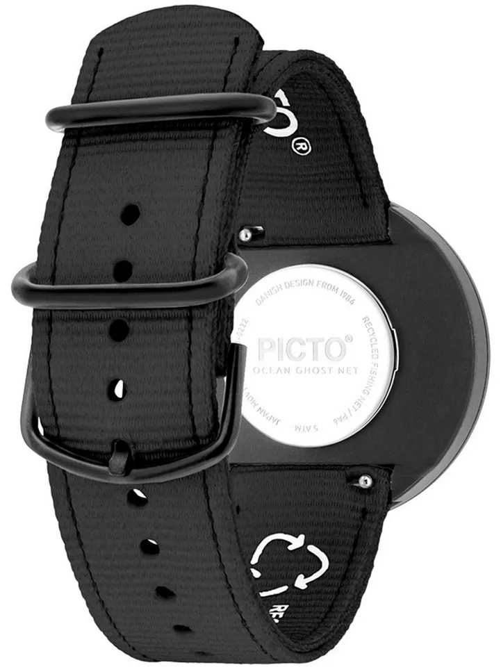 PICTO Quarzuhr Picto R44020-R006 Pacific Green Unisex 40mm 5ATM Picto R44020-R006 Pacific Green Unisex 40mm 5ATM – Produktbild 4 von 5