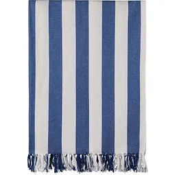 Vinga VINGA Ornos GRS Hammam-Familien-Tuch, blau, weiß – Produktbild 1 von 1