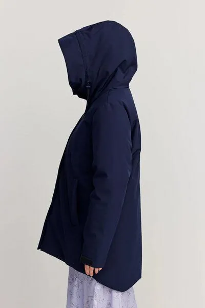 Makia Makia Eloise Parka-Jacke, Dunkelblau/ navy, – Produktbild 4 von 4