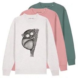 LIGARTI Pullover – Koboldmaki – LIGARTI Tiermanufaktur – Produktbild 1 von 1