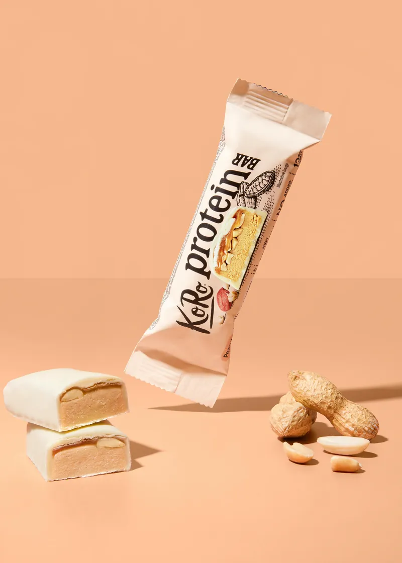 KoRo Soft Protein Bar Peanut White Chocolate | 45 g – Produktbild 1 von 5