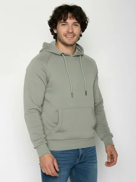 GreenBomb GREENBOMB Basic Hoodie Trek, Moos mint, – Produktbild 4 von 4