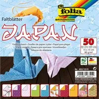 folia folia Faltblätter "Japan" 80g/m², 15x15cm – Produktbild 1 von 1