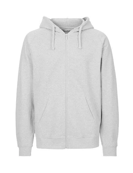 Neutral® - 3FREUNDE Neutral® - 3FREUNDE Männer Hoodie Zipped, Ash grey, – Produktbild 1 von 4