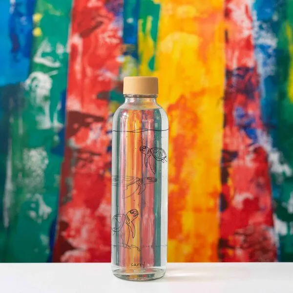 Carry Bottles Carry Bottles Glastrinkflasche 0.7l, Go with the flow, – Produktbild 4 von 4