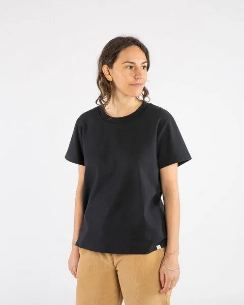MATONA Matona Basic T-Shirt für Frauen aus Bio-Baumwolle / T-Shirt, Black, – Produktbild 1 von 4