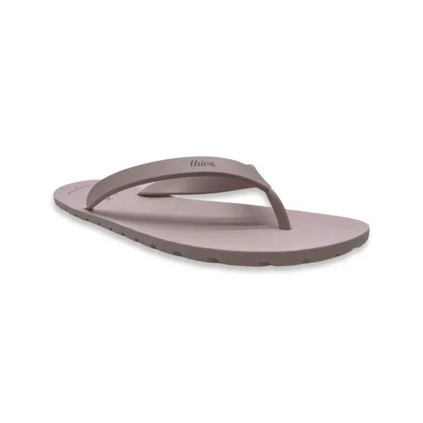 thies thies Vegane Eco Thong Beach Sandale aus pflanzenbasierendem Kunststoff, Rose (rosa), – Produktbild 2 von 4