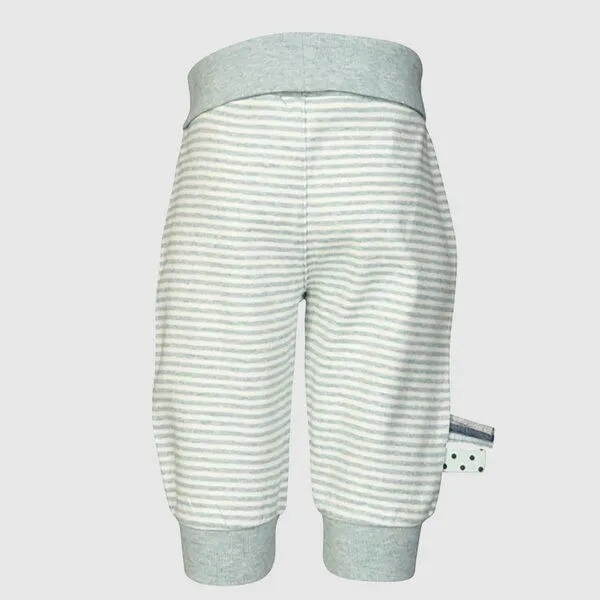 OrganicEra Baby-Hose mit Gummiband 'OrganicEra' aus Bio-Baumwolle, Grün, – Produktbild 7 von 8