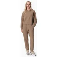 ORGANICATION ORGANICATION PARISS | Waffel Jogginghose aus Bio-Baumwolle und recyceltem Polyester, Gravel, – Produktbild 1 von 1
