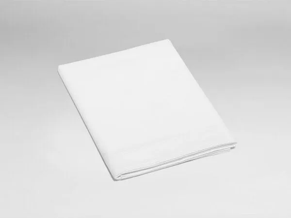 Yumeko Yumeko Kinderlaken Baumwollsatin, Pure white, – Produktbild 1 von 3